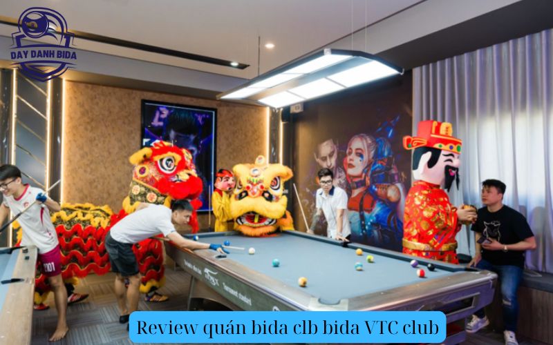 Review quán bida clb bida VTC club