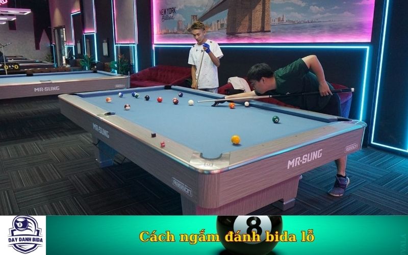 Cách ngắm đánh bida lỗ