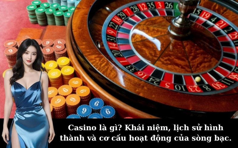 Casino là gì? Khái niệm, lịch sử hình thành và cơ cấu hoạt động của sòng bạc.