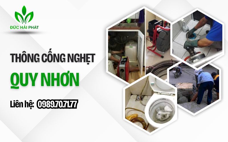 thông cống nghẹt quy nhơn
