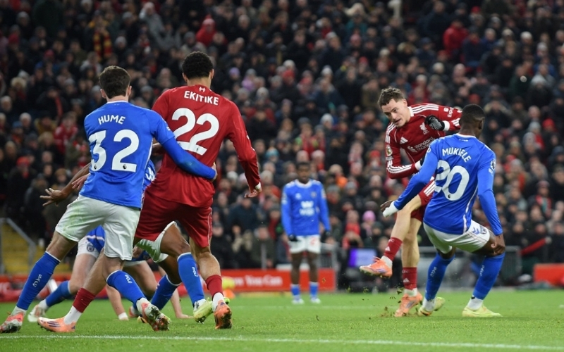 Liverpool - Sunderland (1-1): florain wirtz tỏa sáng kịp thời giải cứu The Kop