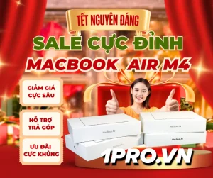 Macbook Air M4 thiết kế mỏng nhẹ cho công việc linh hoạt