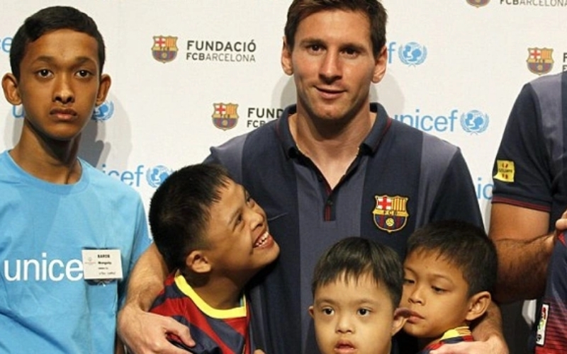 Lionel Messi và quỹ từ thiện mang tên mình